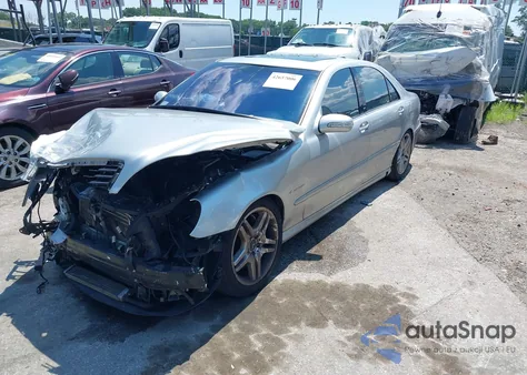 2004 Mercedes-Benz S 55 Amg from USA, damaged, VIN WDBNG74J54A392503